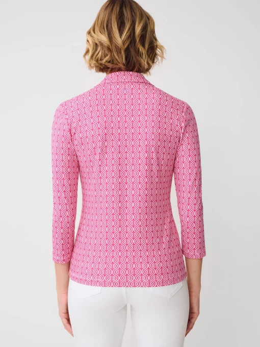 Aida 3/4 Sleeve Top in Riptide