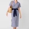 Alder Maxi Dress in Bangle Stripe