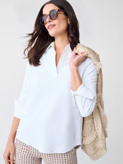 Alfie Tunic in Riptide Jacquard
