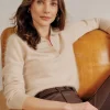 Alyce Brushed Cashmere Sweater