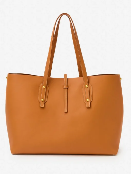 Annie Leather Tote Bag