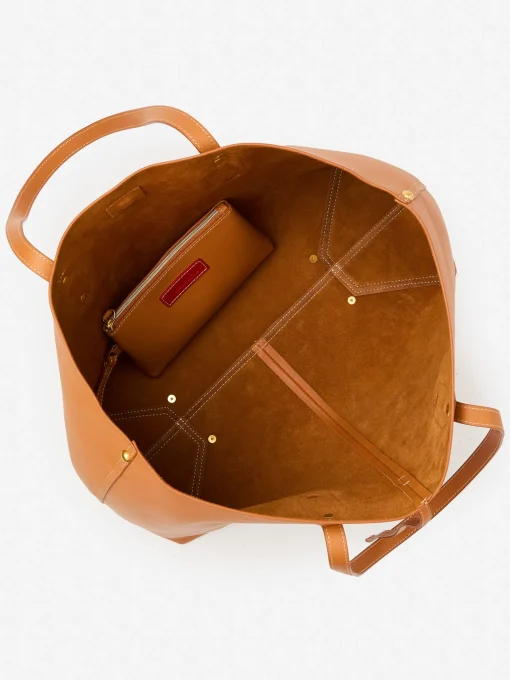 Annie Leather Tote Bag