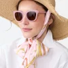 Brooke Raffia Hat in Neo Gulltopp Square