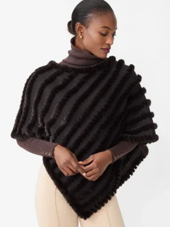 Cortina Faux Fur Poncho
