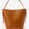 Crawford Leather Bucket Bag