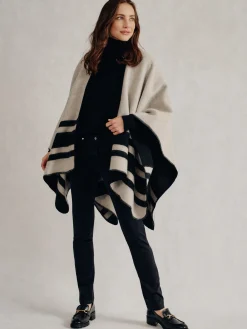 Deanna Reversible Wrap in Color Block