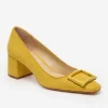 Feodora Suede Heels