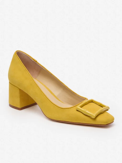 Feodora Suede Heels