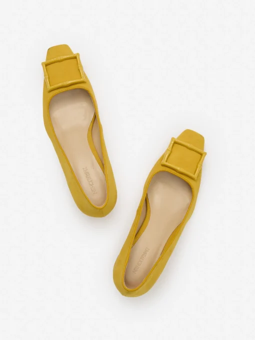 Feodora Suede Heels