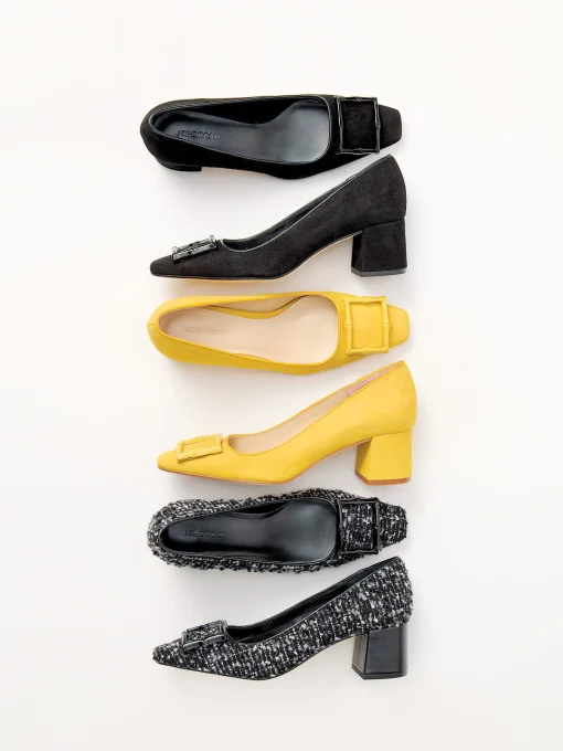 Feodora Suede Heels