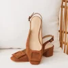 Frenchette Suede Slingbacks
