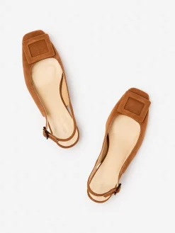 Frenchette Suede Slingbacks