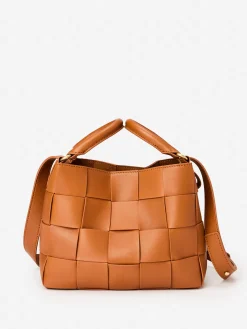 Garance Woven Leather Handbag