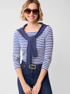 Goldie Tee in Stripe