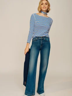 Goldie Tee in Stripe