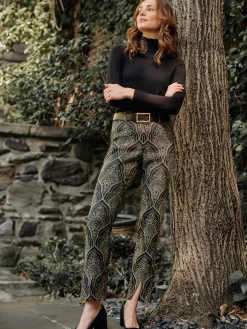 Grier Pants in Persian Paisley Jacquard