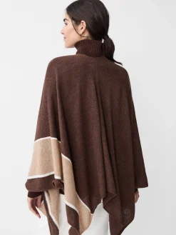 Harriet Cashmere Wrap in Color Block