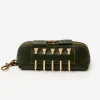 Leather Golf Ball Bag