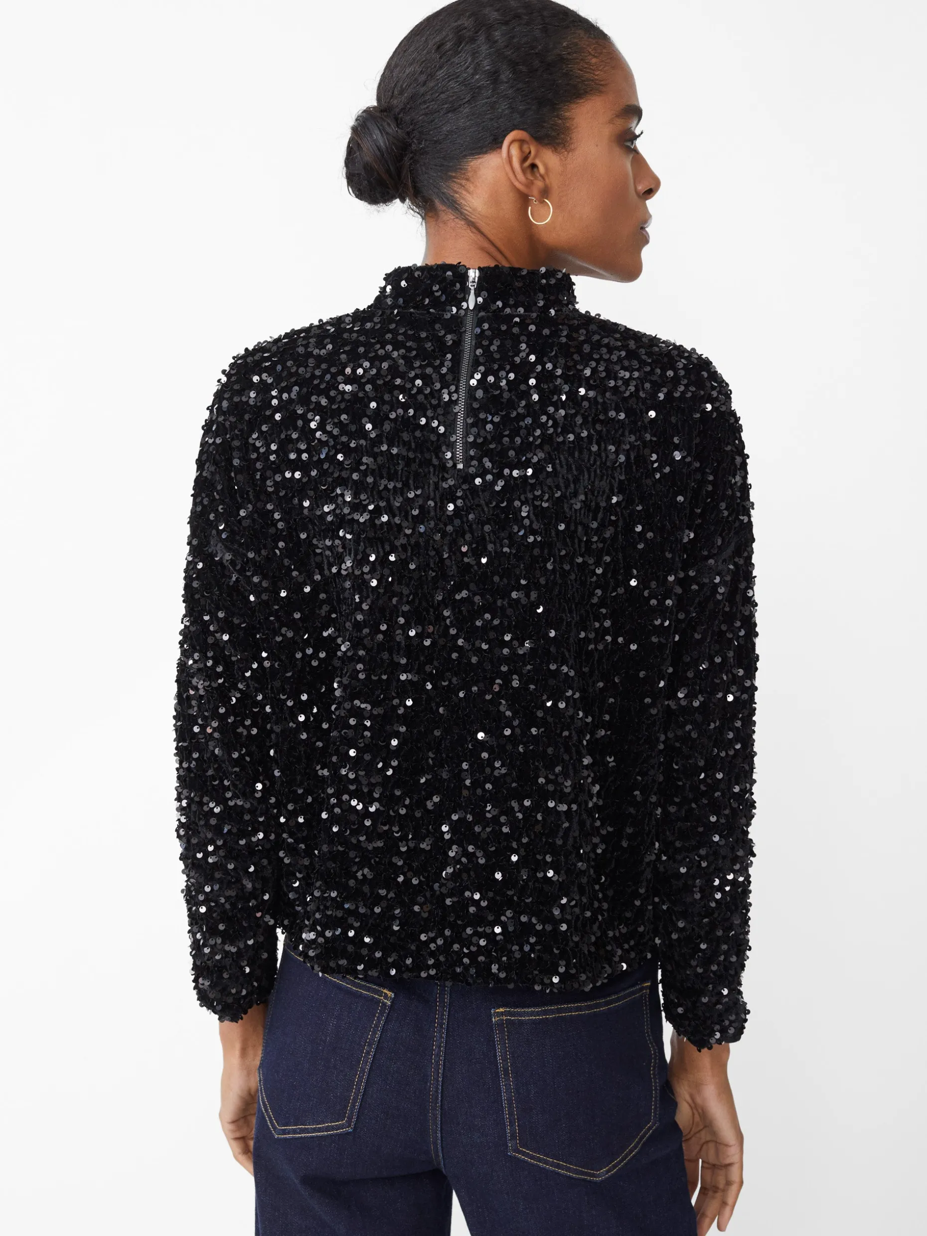 Leeza Sequin Top