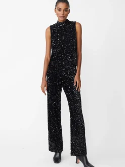 Leeza Sleeveless Sequin Top