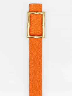 Lina Reversible Leather Belt