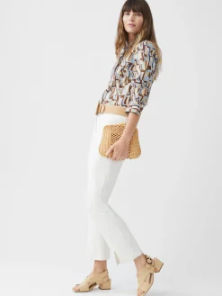 Lois Shirt in Abstract Waves