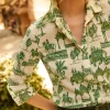 Lois Shirt in Desert Toile