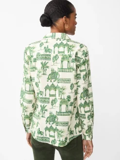 Lois Shirt in Desert Toile