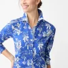 Lois Shirt in Toucan Sketch Geo