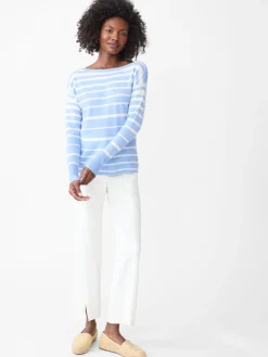 Marin Cashmere Sweater in Stripe