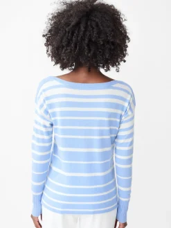 Marin Cashmere Sweater in Stripe