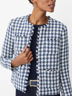 Martha Jacket in Houndstooth