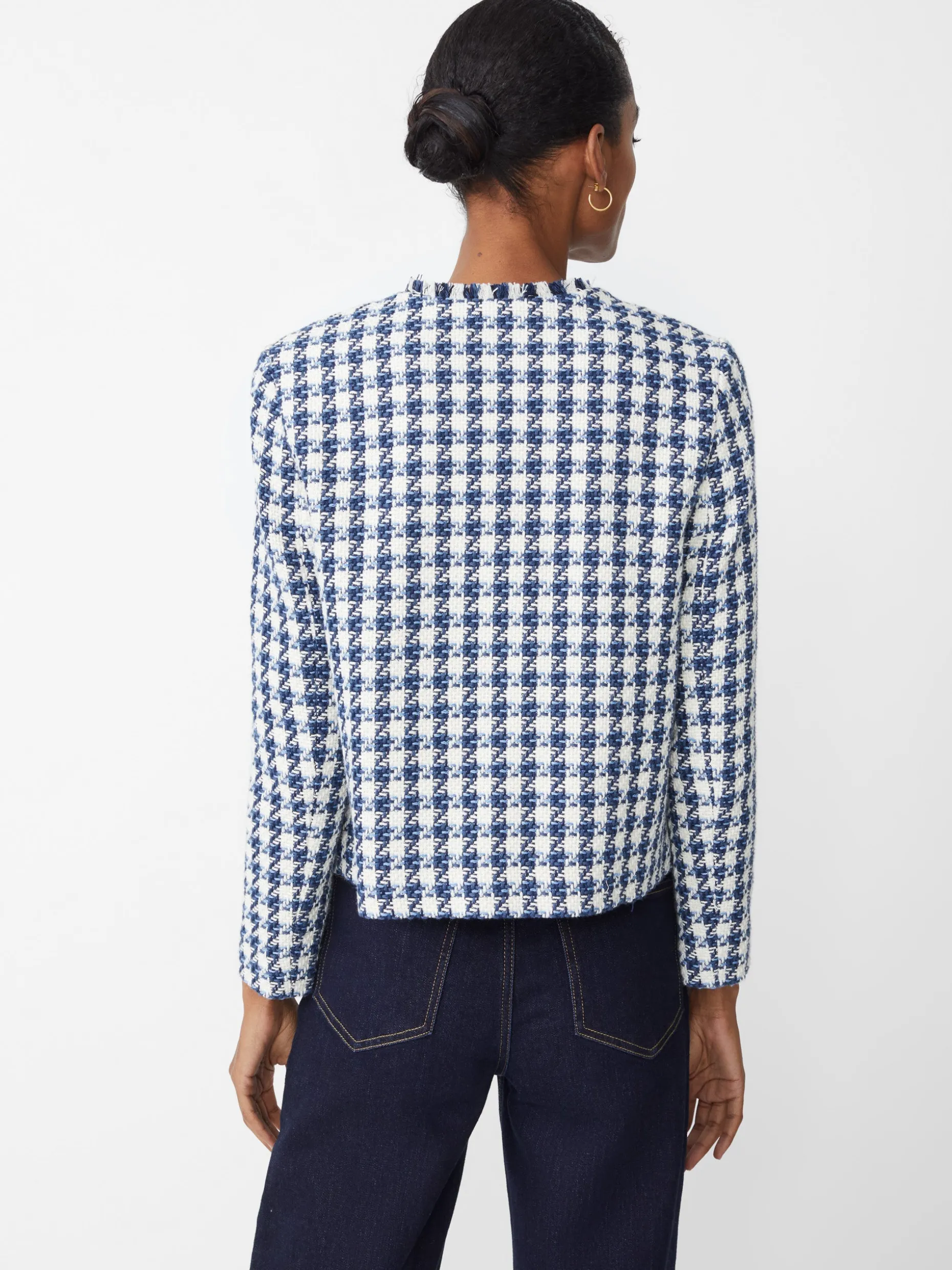 Martha Jacket in Houndstooth