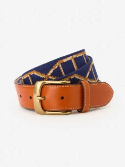 Needlepoint Belt in Bamboo