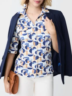 New Monroe Shirt in Mod Moons