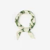 Nikka Silk Kerchief in Desert Toile