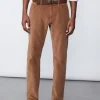 Parker 5-Pocket Straight Pants in Italian Stretch Cord