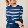 Poet Cashmere Sweater in Stripe