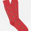 Reindeer with Hat Socks