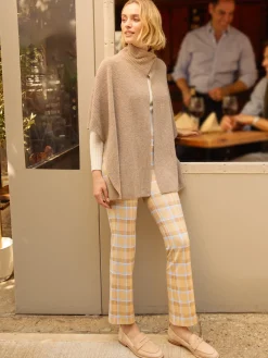 Rylie Pants in Stadium Plaid