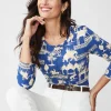 Signature Tee in Desert Toile
