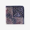 Silk Pocket Square in Foulard
