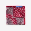 Silk Pocket Square in Foulard
