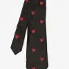 Silk Tie in Fox Head