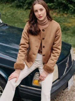 Telluride Faux Suede Jacket