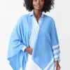 Veronique Cashmere Wrap in Stripe