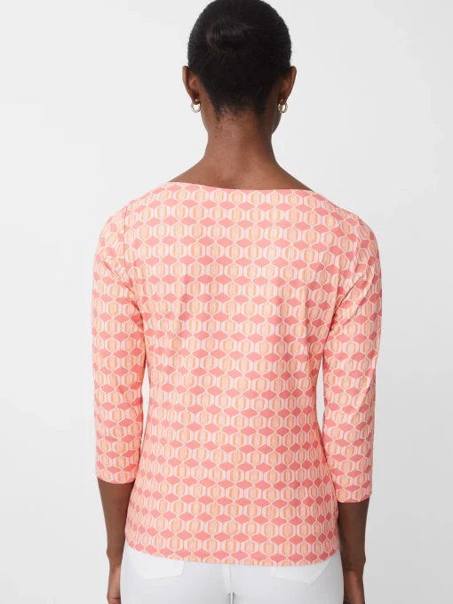 Wavesong Tee in Micro Hourglass
