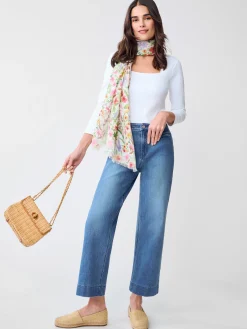 Zuma Tee in Riptide Jacquard